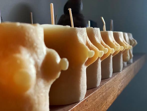Beeswax Candle